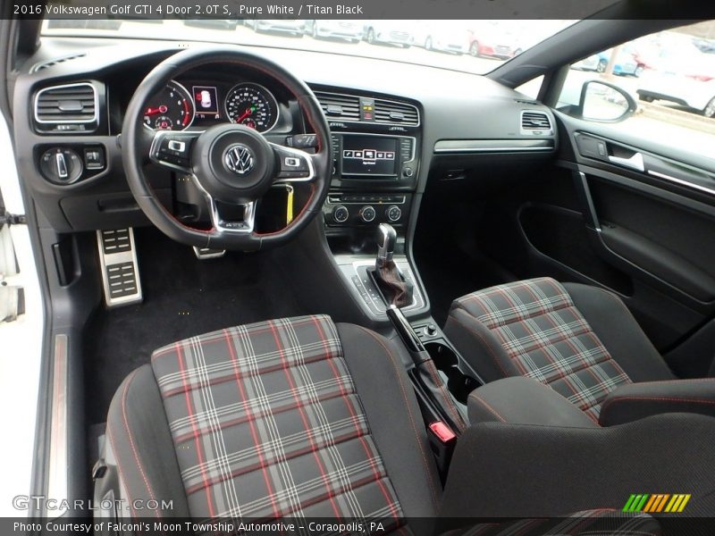  2016 Golf GTI 4 Door 2.0T S Titan Black Interior