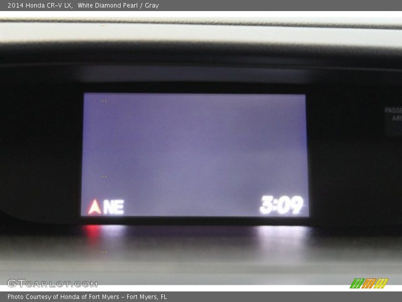 White Diamond Pearl / Gray 2014 Honda CR-V LX