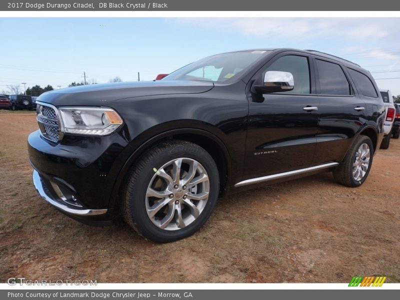 DB Black Crystal / Black 2017 Dodge Durango Citadel
