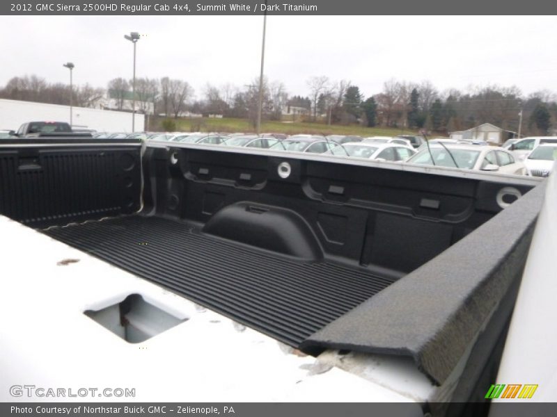Summit White / Dark Titanium 2012 GMC Sierra 2500HD Regular Cab 4x4