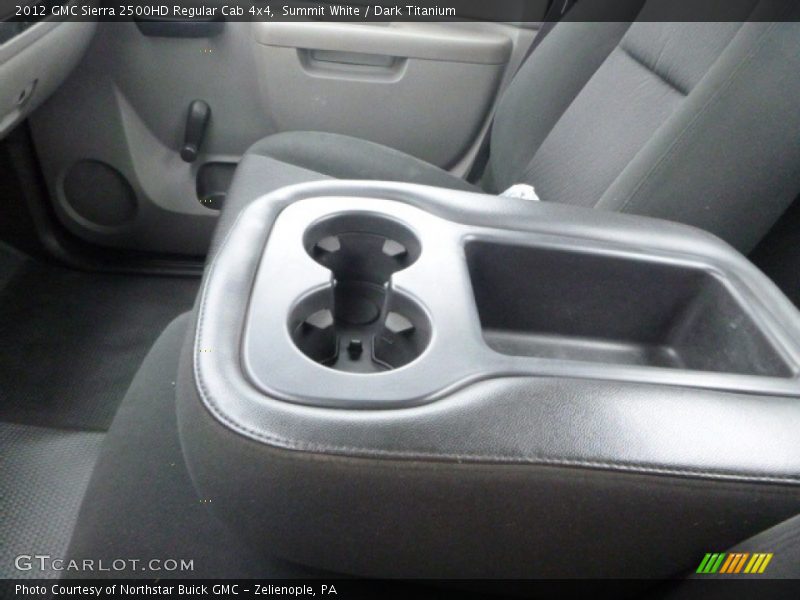 Summit White / Dark Titanium 2012 GMC Sierra 2500HD Regular Cab 4x4