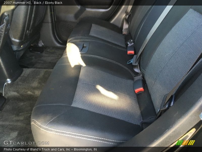Black / Ebony Black 2007 Hummer H3