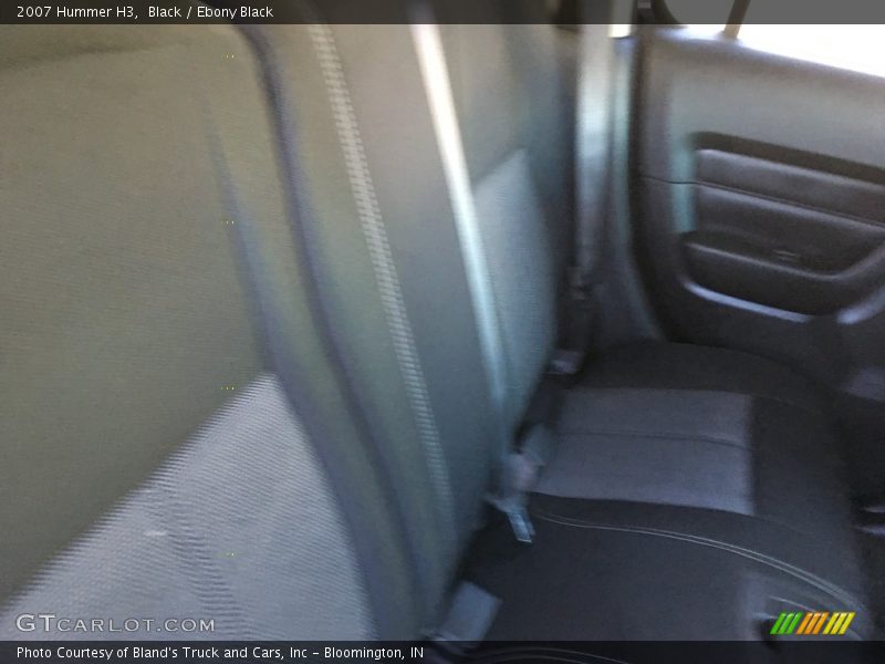 Black / Ebony Black 2007 Hummer H3