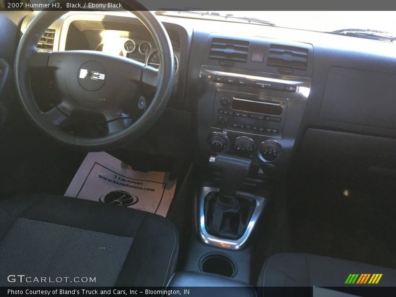 Black / Ebony Black 2007 Hummer H3