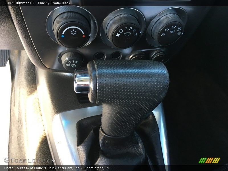 Black / Ebony Black 2007 Hummer H3