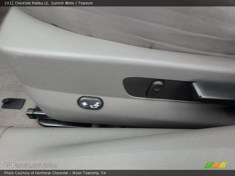 Summit White / Titanium 2012 Chevrolet Malibu LS