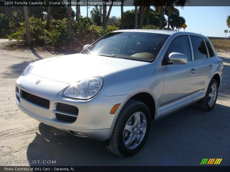 Crystal Silver Metallic / Havanna/Sand Beige 2005 Porsche Cayenne S