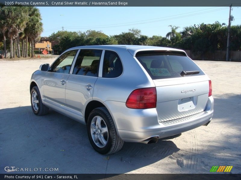 Crystal Silver Metallic / Havanna/Sand Beige 2005 Porsche Cayenne S