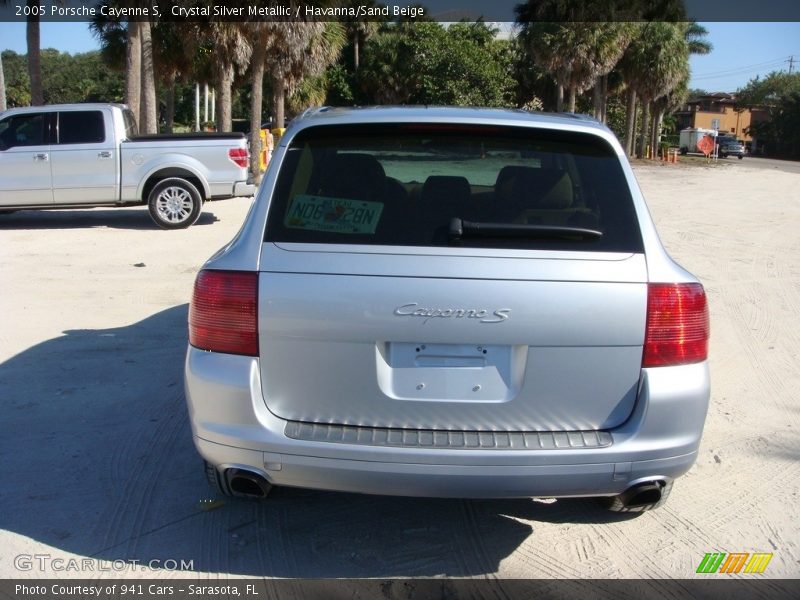 Crystal Silver Metallic / Havanna/Sand Beige 2005 Porsche Cayenne S