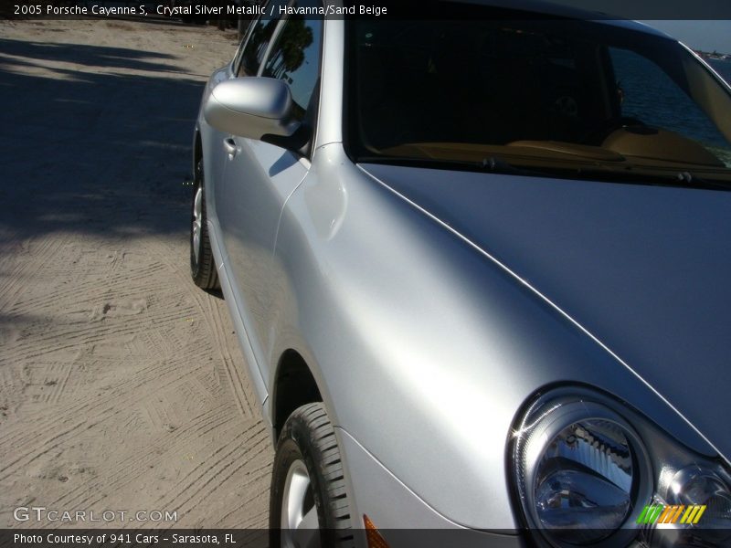 Crystal Silver Metallic / Havanna/Sand Beige 2005 Porsche Cayenne S