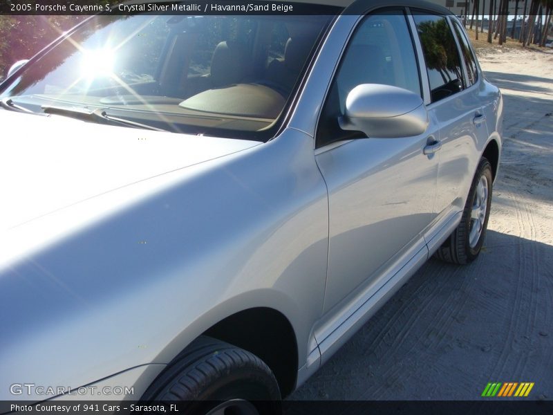 Crystal Silver Metallic / Havanna/Sand Beige 2005 Porsche Cayenne S
