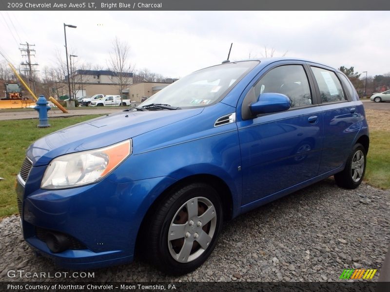 Bright Blue / Charcoal 2009 Chevrolet Aveo Aveo5 LT
