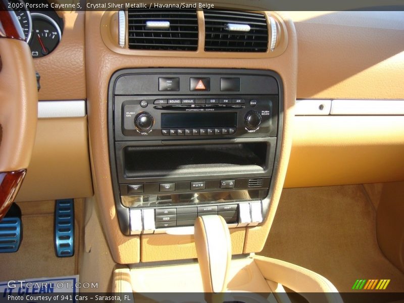 Crystal Silver Metallic / Havanna/Sand Beige 2005 Porsche Cayenne S