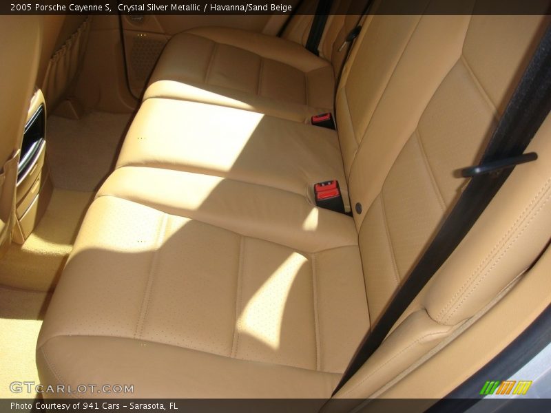 Crystal Silver Metallic / Havanna/Sand Beige 2005 Porsche Cayenne S