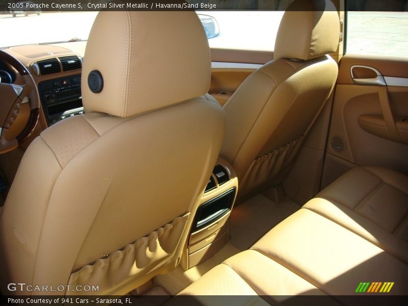 Crystal Silver Metallic / Havanna/Sand Beige 2005 Porsche Cayenne S