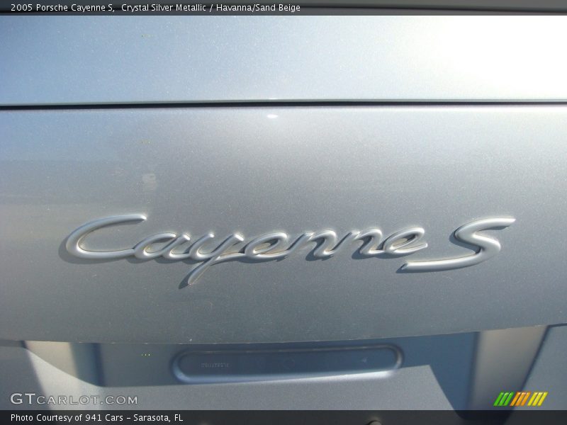 Crystal Silver Metallic / Havanna/Sand Beige 2005 Porsche Cayenne S