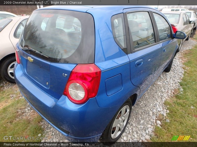Bright Blue / Charcoal 2009 Chevrolet Aveo Aveo5 LT