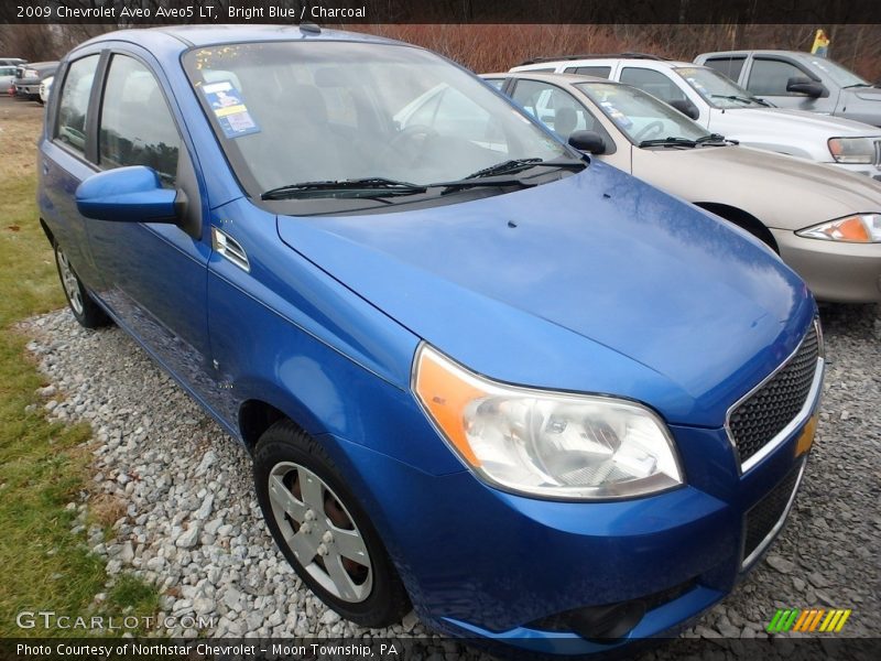 Bright Blue / Charcoal 2009 Chevrolet Aveo Aveo5 LT