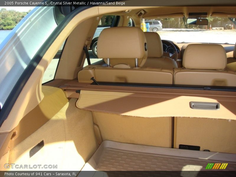 Crystal Silver Metallic / Havanna/Sand Beige 2005 Porsche Cayenne S