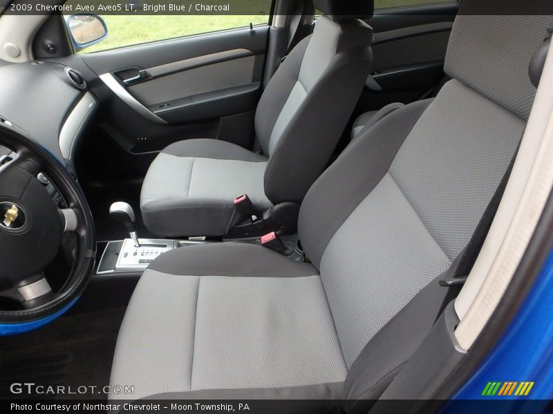 Bright Blue / Charcoal 2009 Chevrolet Aveo Aveo5 LT
