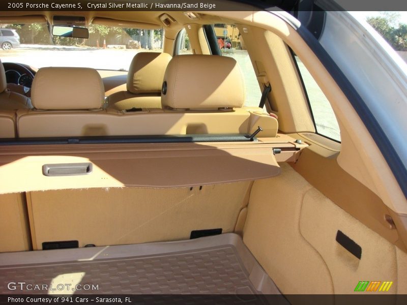 Crystal Silver Metallic / Havanna/Sand Beige 2005 Porsche Cayenne S