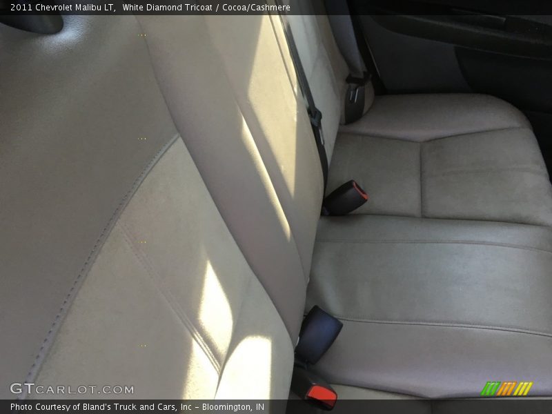 White Diamond Tricoat / Cocoa/Cashmere 2011 Chevrolet Malibu LT