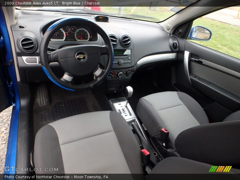Bright Blue / Charcoal 2009 Chevrolet Aveo Aveo5 LT