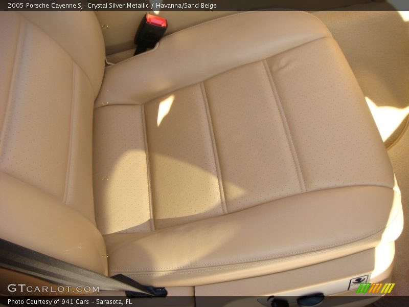 Crystal Silver Metallic / Havanna/Sand Beige 2005 Porsche Cayenne S
