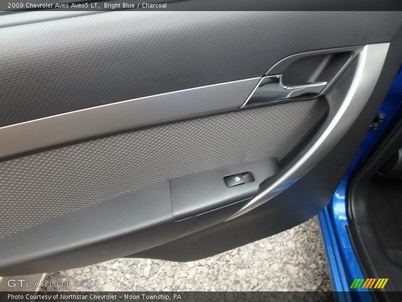 Bright Blue / Charcoal 2009 Chevrolet Aveo Aveo5 LT