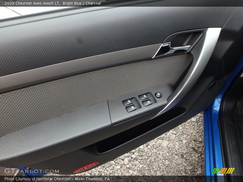 Bright Blue / Charcoal 2009 Chevrolet Aveo Aveo5 LT