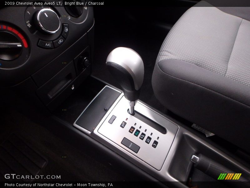 Bright Blue / Charcoal 2009 Chevrolet Aveo Aveo5 LT