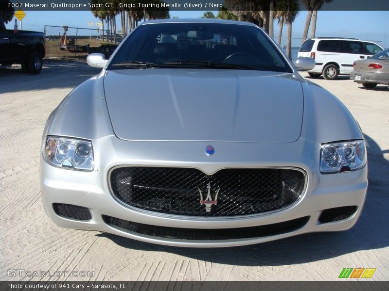 Grigio Touring Metallic (Silver) / Nero 2007 Maserati Quattroporte Sport GT