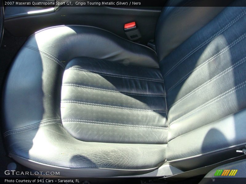 Grigio Touring Metallic (Silver) / Nero 2007 Maserati Quattroporte Sport GT