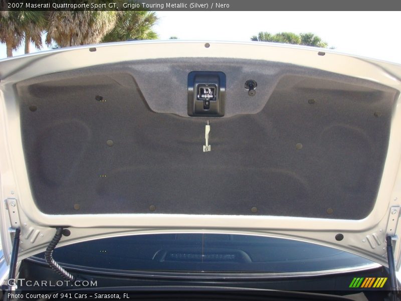 Grigio Touring Metallic (Silver) / Nero 2007 Maserati Quattroporte Sport GT