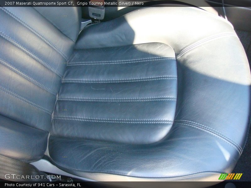Grigio Touring Metallic (Silver) / Nero 2007 Maserati Quattroporte Sport GT