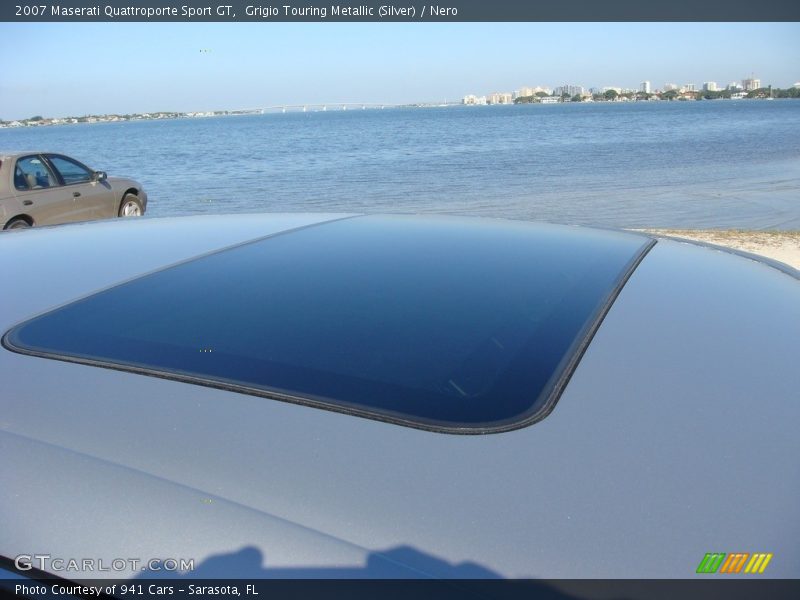 Grigio Touring Metallic (Silver) / Nero 2007 Maserati Quattroporte Sport GT
