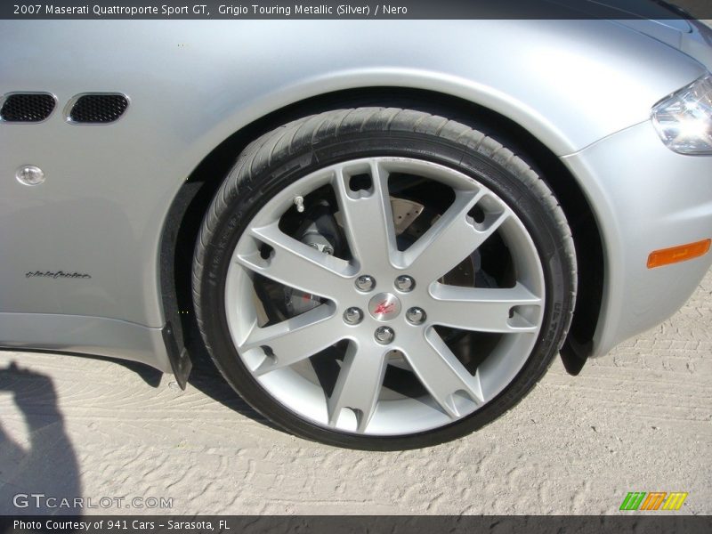 Grigio Touring Metallic (Silver) / Nero 2007 Maserati Quattroporte Sport GT