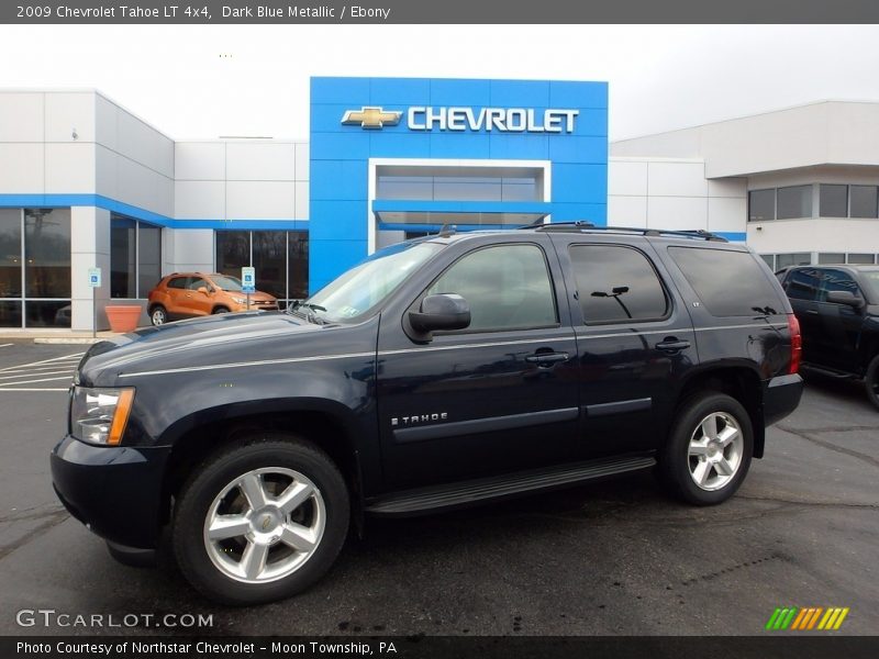 Dark Blue Metallic / Ebony 2009 Chevrolet Tahoe LT 4x4