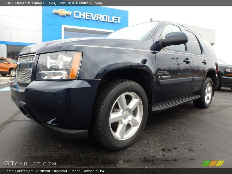 Dark Blue Metallic / Ebony 2009 Chevrolet Tahoe LT 4x4