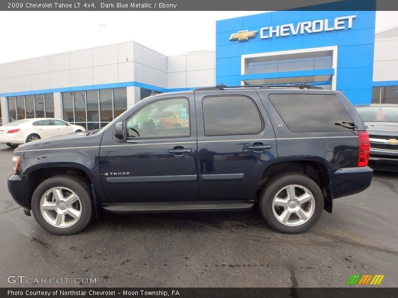 Dark Blue Metallic / Ebony 2009 Chevrolet Tahoe LT 4x4