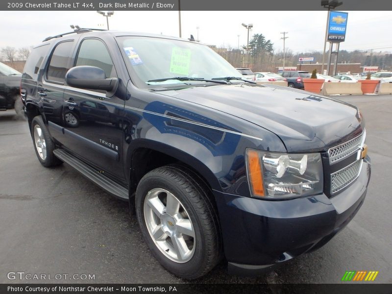 Dark Blue Metallic / Ebony 2009 Chevrolet Tahoe LT 4x4