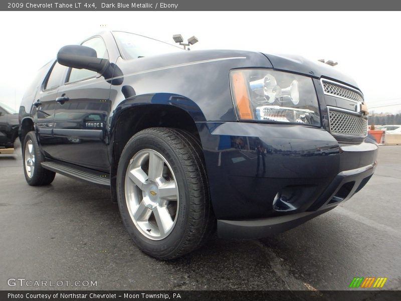 Dark Blue Metallic / Ebony 2009 Chevrolet Tahoe LT 4x4