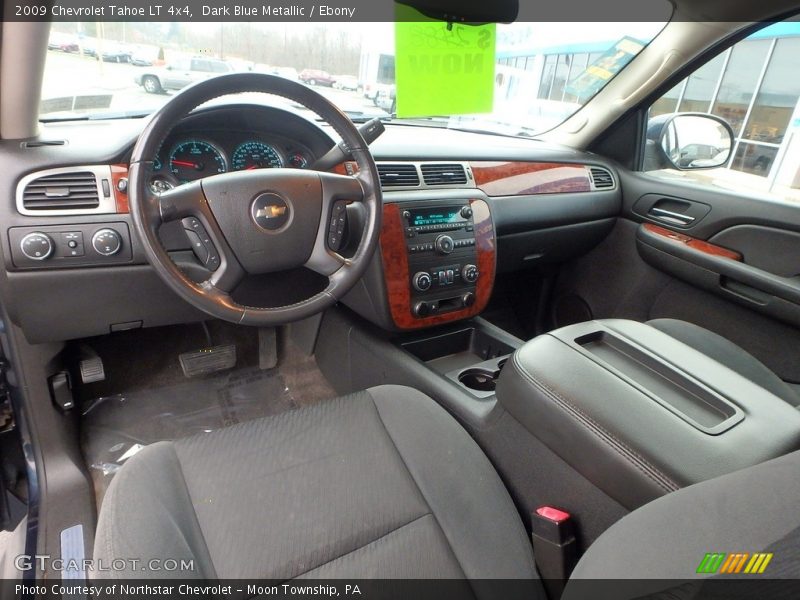 Dark Blue Metallic / Ebony 2009 Chevrolet Tahoe LT 4x4