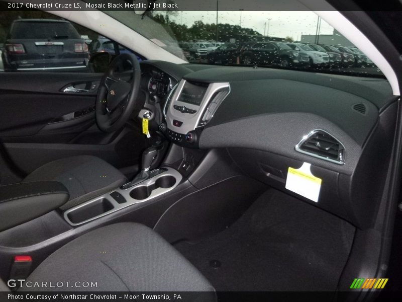 Mosaic Black Metallic / Jet Black 2017 Chevrolet Cruze LS