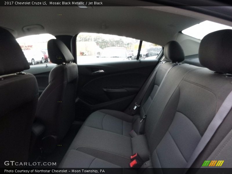 Mosaic Black Metallic / Jet Black 2017 Chevrolet Cruze LS