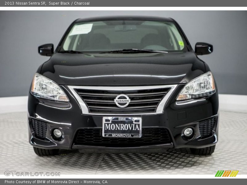 Super Black / Charcoal 2013 Nissan Sentra SR