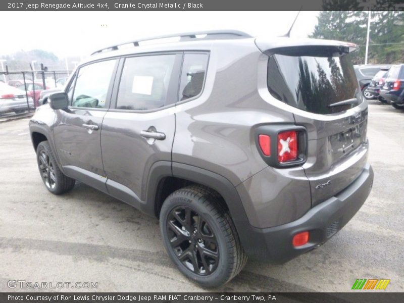 Granite Crystal Metallic / Black 2017 Jeep Renegade Altitude 4x4