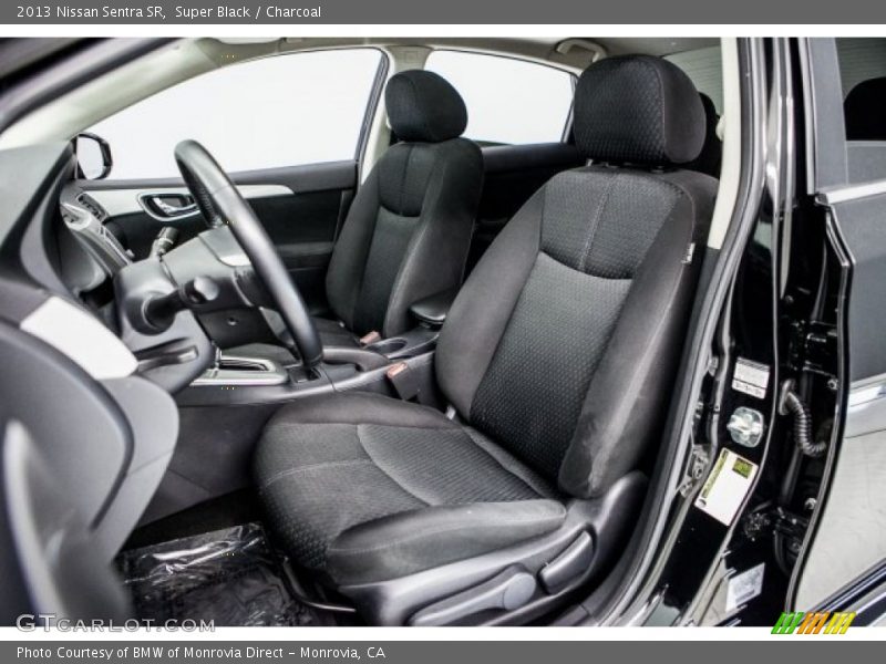 Super Black / Charcoal 2013 Nissan Sentra SR