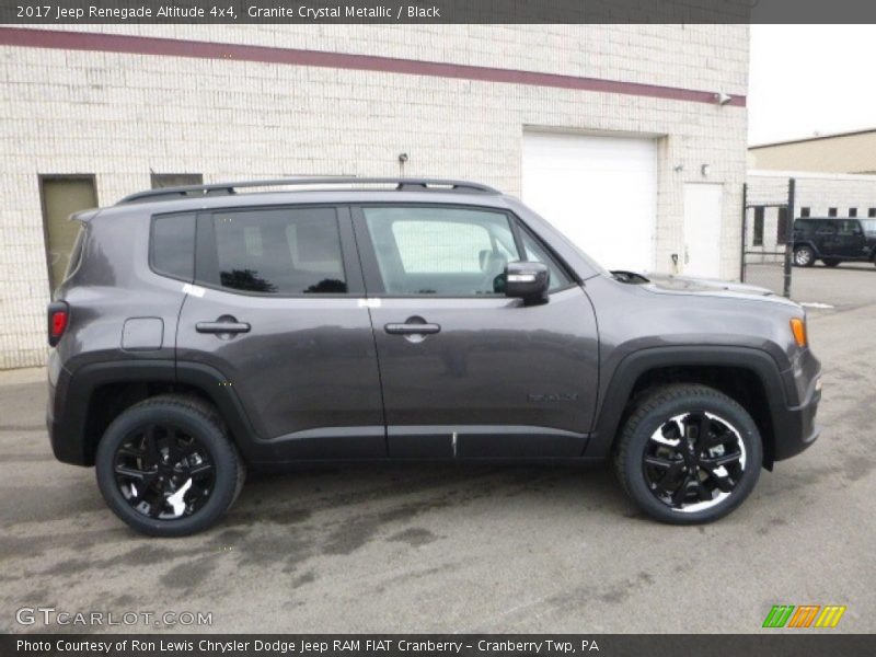Granite Crystal Metallic / Black 2017 Jeep Renegade Altitude 4x4