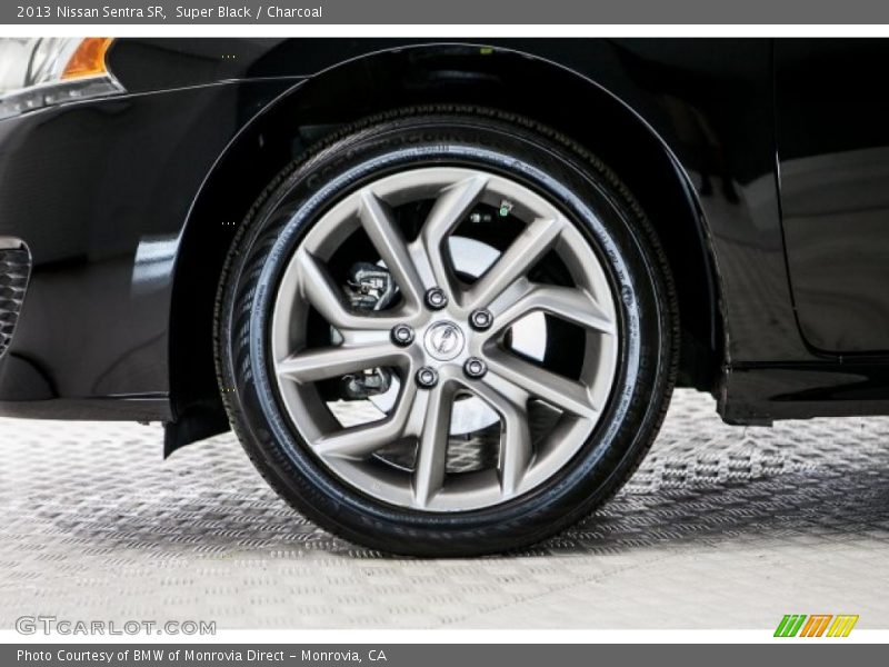 Super Black / Charcoal 2013 Nissan Sentra SR